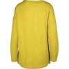 Dámský oversize svetr Urban Classics z polyakrylu s křížením na břiše (Velikost 3XL, Barva lemonmustard)