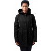 Dámská bavněná parka Urban Classics s rozšířeným zadním dílem (Barva černá, Velikost 3XL)