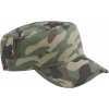Nízká keprová kšiltovka kubánského stylu na suchý zip (Barva Field Camo)
