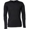 Teplé pánské organické triko Tee Jays interlock s dlouhým rukávem 220 g/m