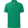 Pánská slim-fit polokošile Iconic Fruit of the Loom s rozparky 180 g/m (Barva černá, Velikost 3XL)