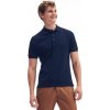 Pánská slim-fit polokošile Iconic Fruit of the Loom s rozparky 180 g/m (Barva černá, Velikost 3XL)