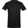 Pánské vypasované slim-fit tričko Millenium 5% elastan 190 g/m Sol's černá