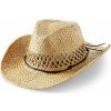 Ručně vyráběný slaměný kovbojský klobouk