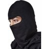 Kukla Balaclava z mikrovlákna s otvorem pro tvář (Barva černá)