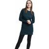 Prošívané oversize šaty Urban Classics s dlouhým rukávem 320 g/m Urban Classics