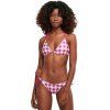 Kostičkované bikiny Urban Classics Urban Classics brightvioletvichy