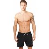 Barevné pánské plavky šortky s kontrastní šňůrkou Urban Classics (Barva balticblue/black, Velikost 3XL)