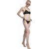 Minimalistické černé bikiny na špagety Urban Classics Urban Classics