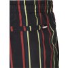 Proužkované šortky plavky Urban Classics (Barva černá, Velikost 3XL)