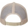 Retro Trucker kšiltovka se síťkou a bílým předním panelem (Barva stříbrná - bílá - stříbrná)
