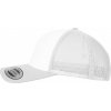 Retro Trucker kšiltovka se síťkou a bílým předním panelem (Barva stříbrná - bílá - stříbrná)