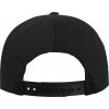 Kšiltovka Flexfit snapback z organické bavlny s vyztuženým předním dílem (Barva černá)