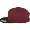 Dvoubarevná melírová kšiltovka Flexfit snapback 6-panelů Flexfit