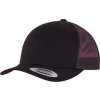 Snapback čepice Flexfit Retro Trucker se síťkou (Barva černá, Velikost dospělá)