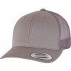 Snapback čepice Flexfit Retro Trucker se síťkou Flexfit šedá asfaltová
