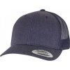 Snapback čepice Flexfit Retro Trucker se síťkou Flexfit Heather Navy