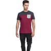 Trojbarevné prodloužené tričko Urban Classics s kapsičkou Urban Classics
