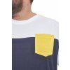 Trojbarevné prodloužené tričko Urban Classics s kapsičkou Urban Classics