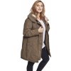 Zateplená dlouhá dámská měkčená parka Urban Classics