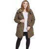 Zateplená dlouhá dámská měkčená parka Urban Classics