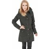 Zateplená dlouhá dámská měkčená parka Urban Classics