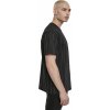 Jemně proužkované oversize tričko Urban Classics (Barva černá, Velikost 4XL)