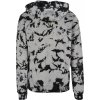 Semišová batikovaná pánská klokanka Urban Classics (Barva šedá - černá, Velikost L)