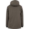 Teplá zimní pánská parka s vysokým límcem Urban Classics s kožíškem (Barva zelená olivová, Velikost L)
