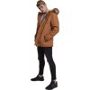 Zimní parka s odnímatelným límcem z umělé kožešiny Urban Classics (Barva černá, Velikost L)