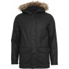 Odolná zimní parka s odnímatelnou kapucí z umělé kožešiny Urban Classics