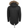 Odolná zimní parka s odnímatelnou kapucí z umělé kožešiny Urban Classics