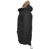Odolná zimní parka s odnímatelnou kapucí z umělé kožešiny Urban Classics