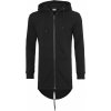 Pánská mikinová fleecová parka s kapucí Urban Classics (Barva černá, Velikost L)