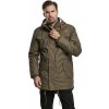 Pánská zateplená parka s kožíškem a kapucí Urban Classics (Barva antracitová, Velikost 3XL)
