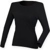 Pánské strečové slim fit triko Feel Good s dlouhým rukávem