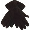 Fleecové protiskluzové promo rukavice (Velikost M/L, Barva černá)