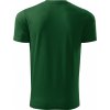 Unisex bavlněné tričko Malfini Element (Velikost S, Barva zelená lahvová)