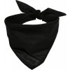 Barevné bavlněné šátky bandany 3 ks v balení, 55 x 55 cm (Barva černá, Velikost one size)