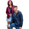 Prošívaná unisex mikina Miners Mate se zipem (Barva černá, Velikost 3XL)