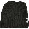 Rybářská ohrnovací beanie čepice z recyklovaného polyesteru Flexfit černá