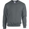 Pevná směsová mikina Gildan přes hlavu 50% bavlna, 50% polyester (Velikost S, Barva červená rajčatová antiq)