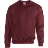 Pevná směsová mikina Gildan přes hlavu 50% bavlna, 50% polyester (Velikost S, Barva červená rajčatová antiq)