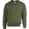 Pevná směsová mikina Gildan přes hlavu 50% bavlna, 50% polyester (Velikost S, Barva červená rajčatová antiq)