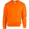 Pevná směsová mikina Gildan přes hlavu 50% bavlna, 50% polyester (Velikost S, Barva červená rajčatová antiq)