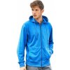 Pánská teplá mikina na zip James and Nicholson 300 g/m (Barva žlutá výstražná, Velikost 3XL)