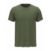 Základní tričko Stedman v unisex střihu střední gramáž 155 g/m (Barva šedá popelavá melír, Velikost 3XL)