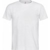 Základní tričko Stedman v unisex střihu střední gramáž 155 g/m (Velikost S, Barva šedá popelavá melír)