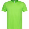 Základní tričko Stedman v unisex střihu střední gramáž 155 g/m (Barva šedá popelavá melír, Velikost 3XL)