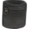 Kapsička na zip na zápěstí s plochou na dekoraci (Barva černá)